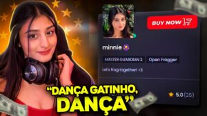 paguei uma E-GIRL AMERICANA pra jogar CS COMIGO... (falou as frases do VAI DAR NAMORO 🤣)