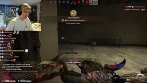 xQc Tries to Throw A Grenade in CSGO...