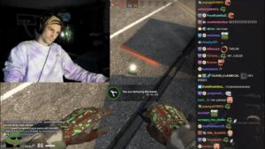 xQc successfully defused bomb with perfect 0.1 in CSGO after makes 5Head move
