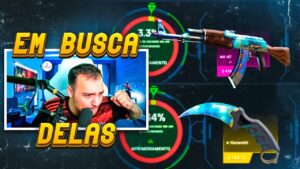 Em busca da AK + KARAMBIT "BLUE GEM" no CSGO 💎