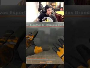 Fnx dropa luva de 5mil durante live #shorts #fnx #csgo #clips