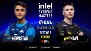 LIVE: NAVI vs Movistar Riders | IEM Cologne 2022 Groupstage [ENG/FIL]