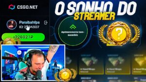 Realizei o sonho de mais um STREAMER no CSGO