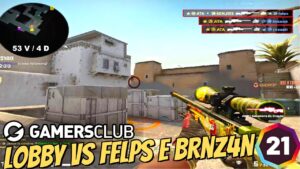 - YUURIH HEN1 E LUCAS1 vs FELPS BRNZ4N!! MD3 - LOBBY MONSTRA - CSGO | DUST2(MAP2)