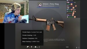 xQc Unboxes The #1 BEST Float Skin From The New CSGO Recoil Case