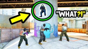 400 IQ UNKNOWN BOOST SPOT! - CS:GO BEST ODDSHOTS #608