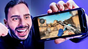 CS:GO OFICIAL no CELULAR pela primeira vez, versão MOBILE REAL (muito feliz)