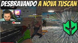 FALLEN pela primeira vez JOGANDO A NOVA TUSCAN, CSGO | NEW TUSCAN