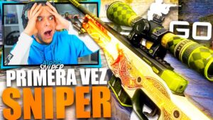 Mi PRIMERA VEZ USANDO EL SNIPER EN CSGO 5 AÑOS DESPUÉS