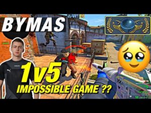 Bymas 1v5 matchmaking game??!😳 (34 kills & 165 ADR) CSGO Bymas POV