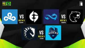 Cloud9 vs EG | FURIA vs Eternal Fire | Liquid vs MRS | ESL Pro League S16 | Group D | Day 1 [FIL]