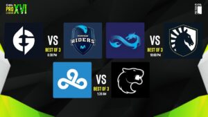 EG vs MRS | Liquid vs Eternal Fire | FURIA vs Cloud9 | ESL Pro League S16 | Group D | Day 4 [FIL]