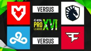 ESL PRO LEAGUE - S16 - 1/4 FINALA - MOUZ vs Team Liquid & Cloud9 vs FaZe