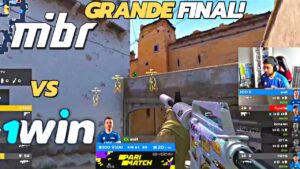 GRANDE FINAL!! MIBR vs 1WIN - CCT EU - MAP1 COMPLETO - CSGO | NAK