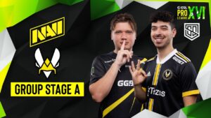 TRẬN ĐẤU ĐỈNH CAO! NAVI VS VITALITY | GROUP STAGE A | ESL PRO LEAGUE SEASON 16