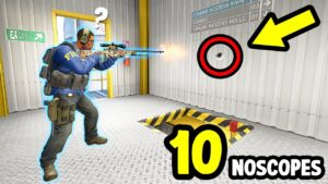 10 unbelievable NO ZOOM MOMENTS! - CS:GO BEST ODDSHOTS #623
