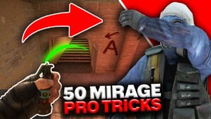 50 MIRAGE TRICKS & TIPS - CSGO