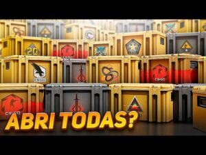ABRI TODAS AS CAIXAS DO CS:GO