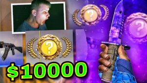 He unboxed a $10000 SAPPHIRE...