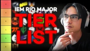 IEM Rio Major Team TIER LIST (TRIPLUS CS:GO)