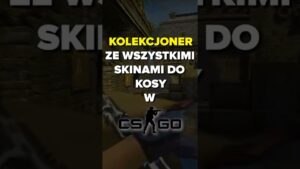 KOLEKCJONER ZE WSZYSTKIMI SKINAMI DO KOSY W CS:GO! #shorts