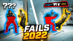 LOS MAYORES FAILS DE PROFESIONALES DE CSGO EN 2022