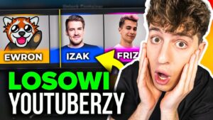 LOSOWI YOUTUBERZY w CSGO z EKIPĄ
