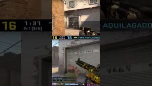 TAP e 5K NA GC, NVL 20 CHOROU MUITO! - CSGO SHORTS #shorts #short #csgo