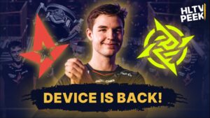 device returns to Astralis! | HLTV Peek CS:GO News