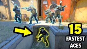15 fastest ACE MOMENTS! - CS:GO BEST ODDSHOTS #642