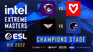 ESL IEM Major Rio 2022: Champions Stage - 1/2 FINALA - Outsiders vs MOUZ & FURIA vs Heroic