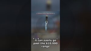 Just unboxed the Rarest Knife in CSGO... #shorts