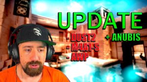 NEW CSGO UPDATE | M4A1S & AWP NERFED -DUST2 +ANUBIS