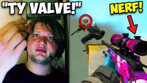 VALVE FINALLY LISTENED TO S1MPLE AND NERFED AWP!! CSGO Twitch Clips