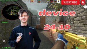 device w/NIKO/Snappi/kronoW vs SunPayus @ FACEIT ranked 20221101 CSGO POV