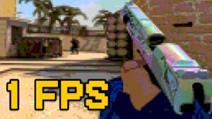 1 FPS CHALLENGE - CSGO com o menor FPS possível