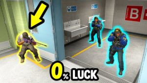 100% vs 0% LUCK MOMENTS! - CS:GO BEST ODDSHOTS #662