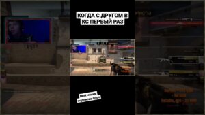 2 ГЕНИЯ В КС#short #shorts #ксго #угар #youtubeshorts #csgo #моментыствича #twitch #приколыtwitch