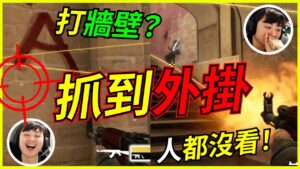 🐢龜狗🐢抓到外掛！罪證確鑿！瞄牆壁當我們看不出來是不是！ CSGO by 大南港