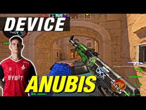 Device ANUBIS faceit game. CSGO Device POV