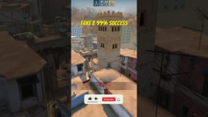 FAKE B 99% SUCCESS MIRAGE #csgo #shorts
