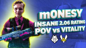 G2 m0NESY POV vs Team Vitality - BLAST Premier World Final 2022 | CSGO