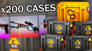 Opening 200 CS:GO Weapon Case 2