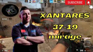 🔥XANTARES 37Kills (mirage) @ FACEIT ranked 2022.11.26 - CSGO POV