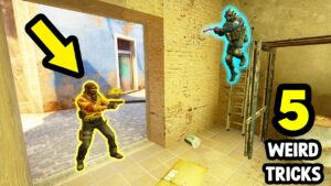 5 really WEIRD TRICKS! - CS:GO BEST ODDSHOTS #667