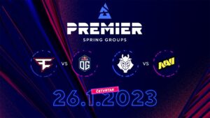 [CS:GO] BLAST PREMIER SPRING GROUPS 2023 - FaZe Clan vs OG Esports | G2 Esports vs NaVi
