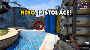 G2 NIKO incredible Pistol Ace Against NAVI! JKS is on Fire! CSGO Highlights