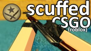I played SCUFFED CSGO on ROBLOX...