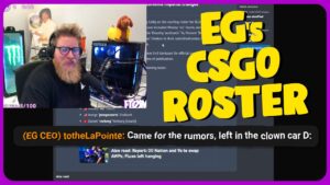 I tell the EG CEO what I think of their CSGO lineup
