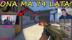 Mervo ogląda 74 LETNIA BABCIA w CS:GO!